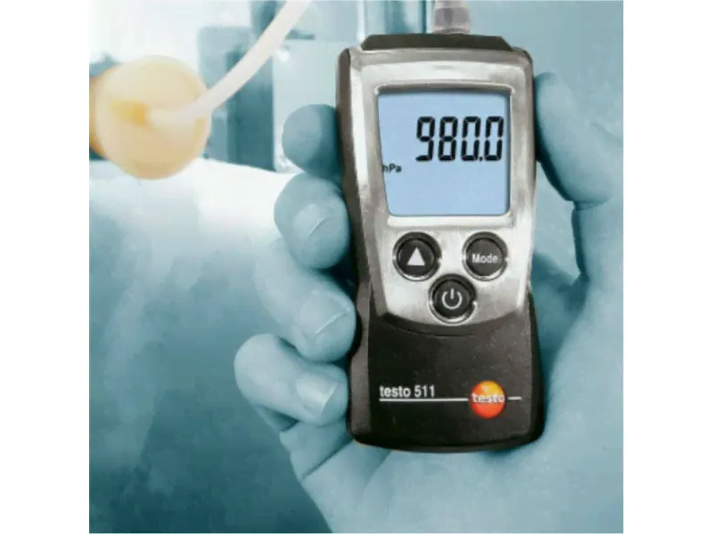 Поверка манометра Testo 511-0