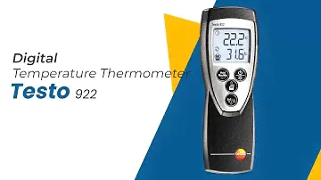 Digital Temperature Thermometer Testo 922 | Instrukart
