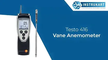 Testo 416 Vane Anemometer