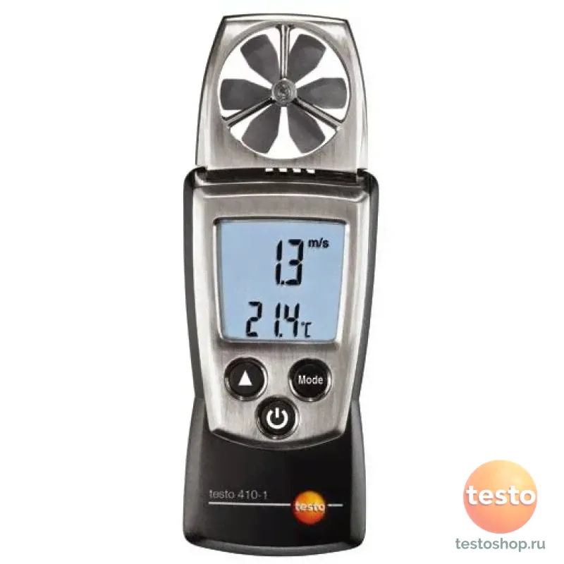 Карманный анемометр с крыльчаткой Testo 410-1