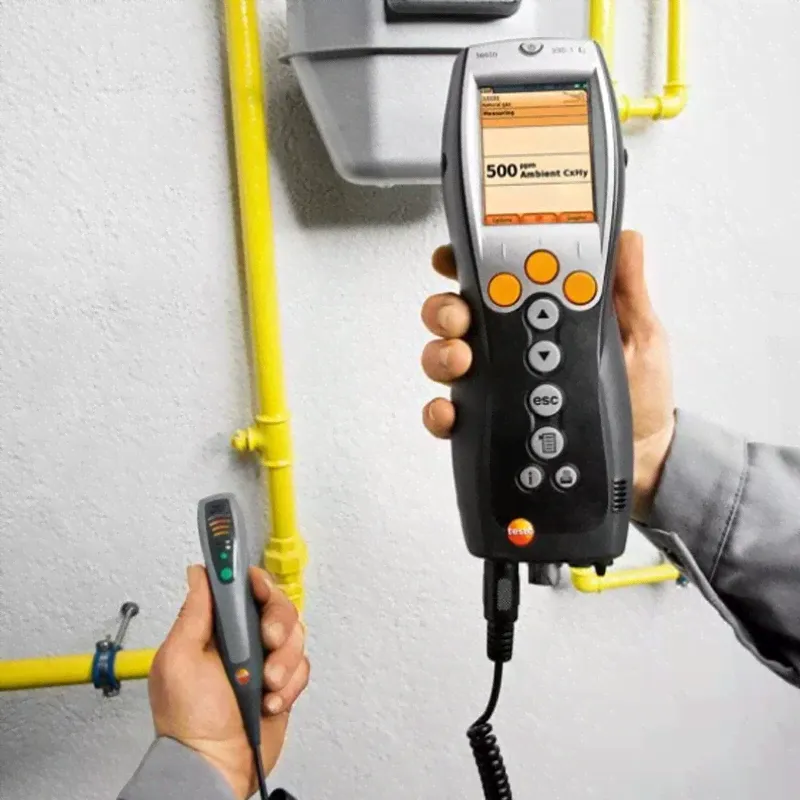 Комплект Testo 330-1 LL + Мультиметр Testo 760-2 с магнитным креплением с поверкой {0563 3374П}-1