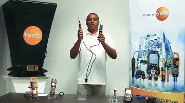 Linha elétrica Testo: voltímetro testo 750