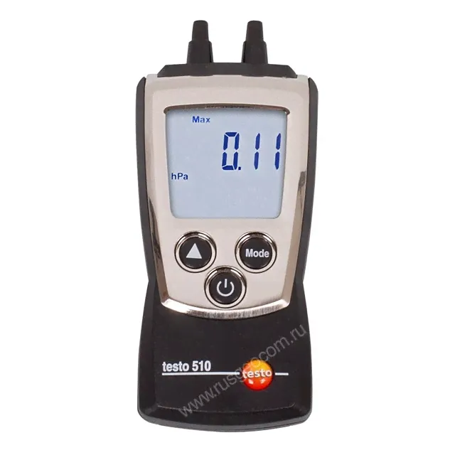 Дифференциальный манометр Testo 510 с поверкой-0