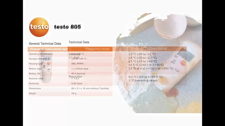 Testo 805