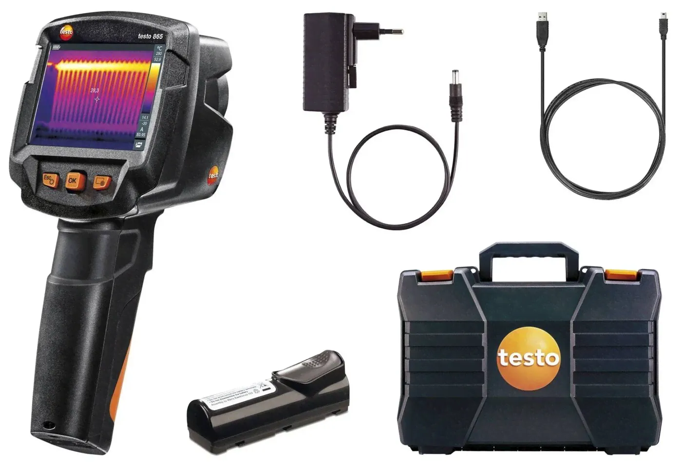 Тепловизор Testo 865 профессиональный, Госреестр СИ-0