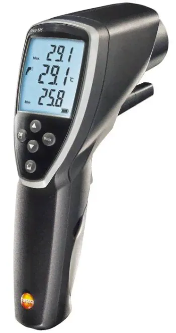 Testo 845 ИК-термометр сo встроенным модулем влажности, -30...+950°C, оптика 75:1-1