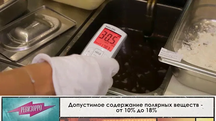 Ревизорро. Проверка качества масла с testo 270 в Якитории (Москва)