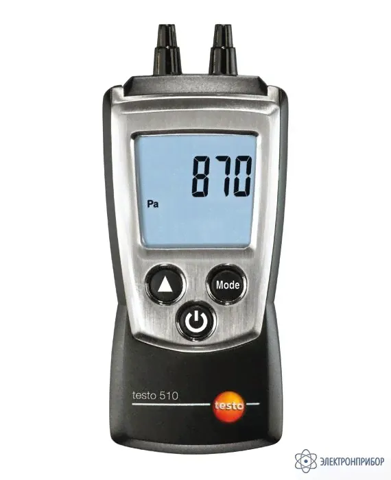 testo 510 — дифференциальный цифровой манометр