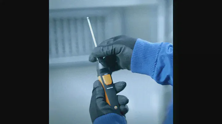 Medição de temperatura sem fio com testo 915i.