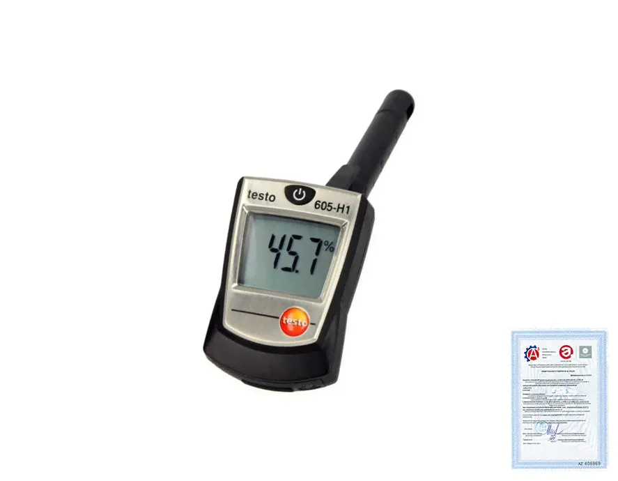 Поверка термогигрометра Testo 605