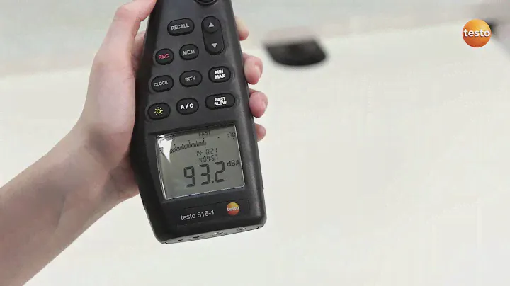 testo 816-1: Carrying out a calibration | Be sure. Testo