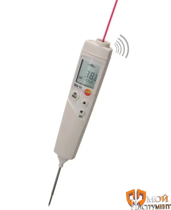 Инфракрасный термометр с проникающим пищевым зондом testo 826-T4