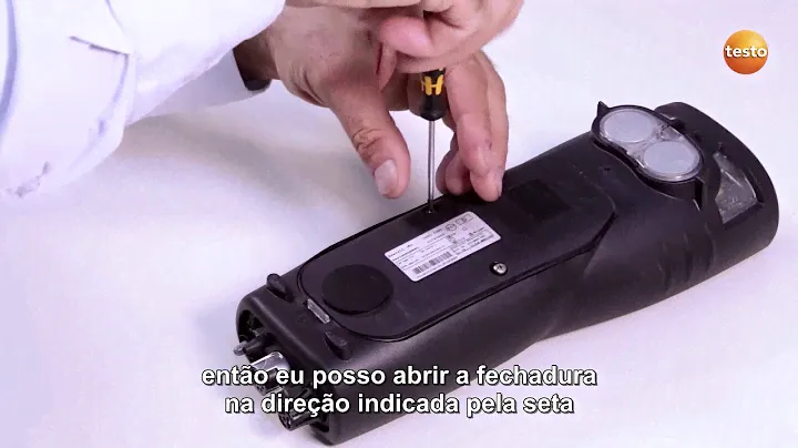 Analisador de gases Testo 340 - Como utilizar