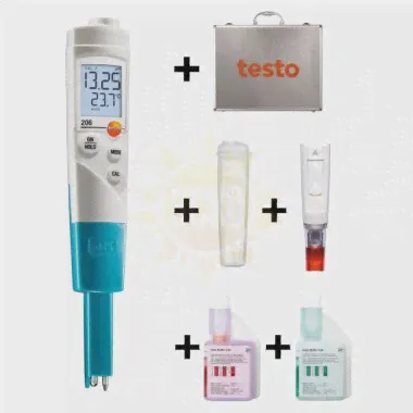 Testo 206 PH1 с кейсом-0