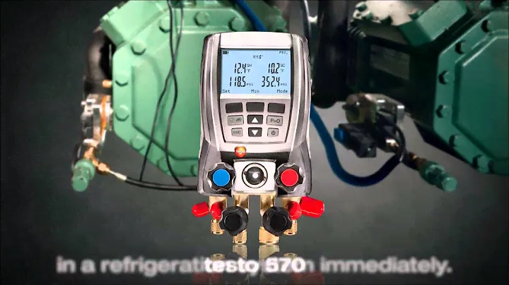 testo 570 - цифровой манометрический коллектор
