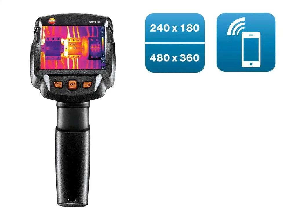 Тепловизор testo 871 с поверкой-0