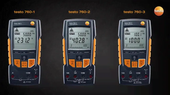 Multimetro digitale testo 760