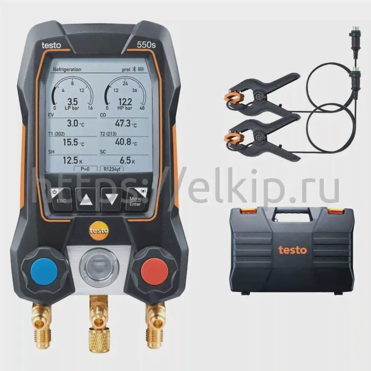Testo 550s комплект 1 с кейсом-0