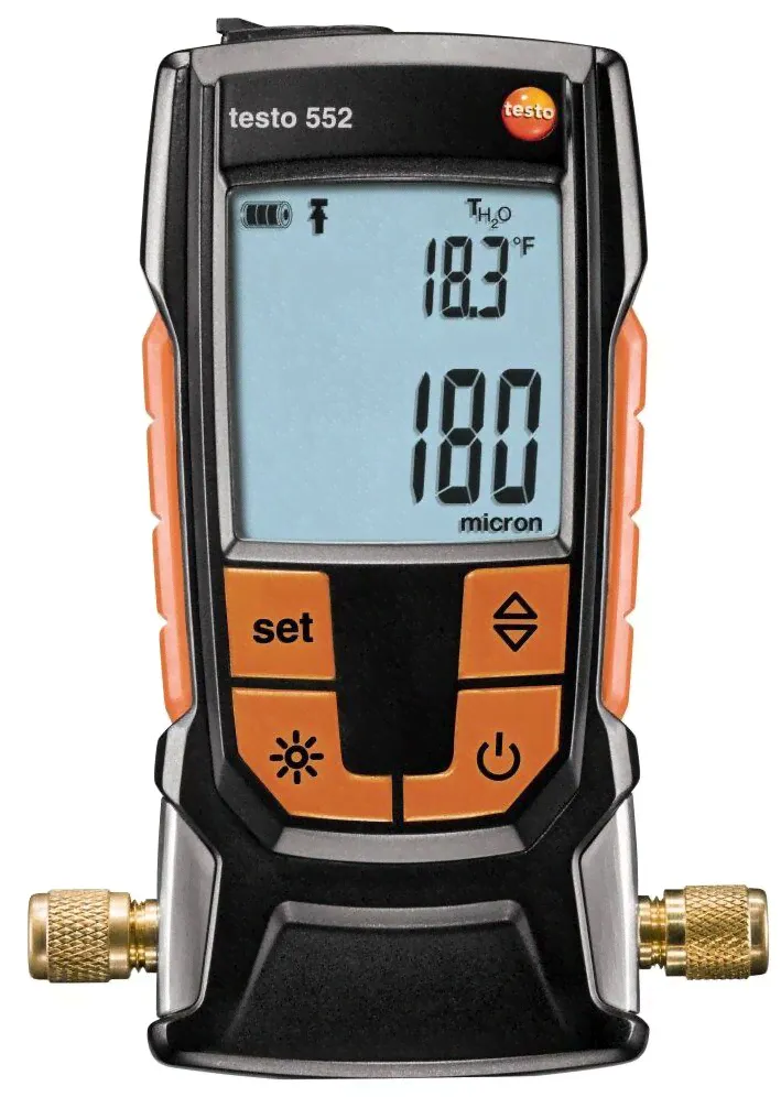 Цифровой манометр Testo вакуумметр 552 (до 26.66 мбар)-2