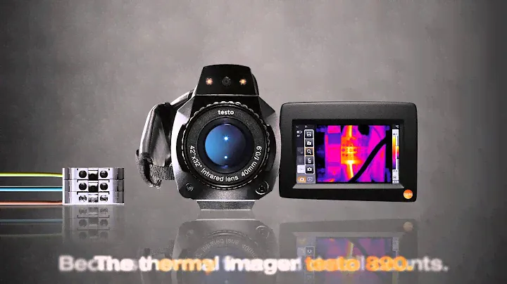 Thermal Imager Testo 890 for critical thermal detailing