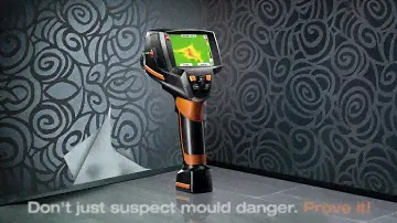 the testo 875-1i Thermal Imaging Camera - Leak and Mould detection