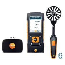 Комплект для измерения скорости и оценки качества воздуха TESTO 440 с Bluetooth и крыльчаткой 100 мм (ГосРеестр)