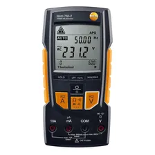 Testo 760-2 цифровой мультиметр с функцией измерения истинного СКЗ 0590 7602