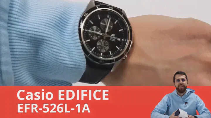 Часы Casio EFR-526L-1A - Обзор, Настройка, Замена Батарейки