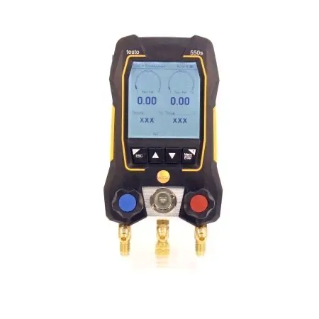 Testo 550s Комплект 2 - Умный цифровой манометрический коллектор и беспроводные зонды-зажимы температуры