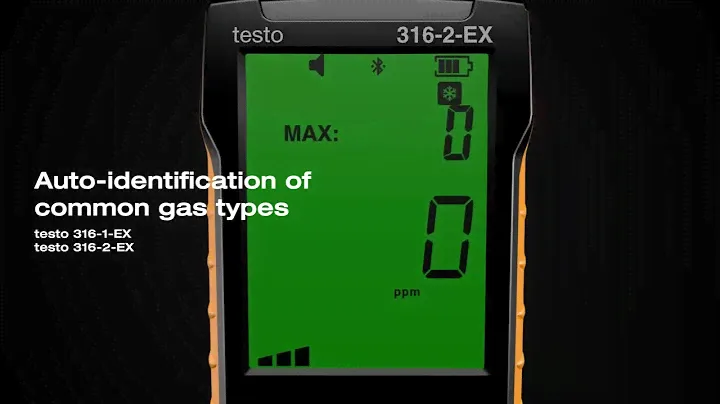 New testo 316 gas leak detectors