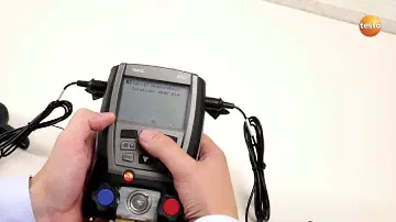 Управление testo 570. 7. Сохранение данных серии измерений