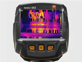 Testo 883. Комплект тепловизора с 2 объективами и принадлежностями
