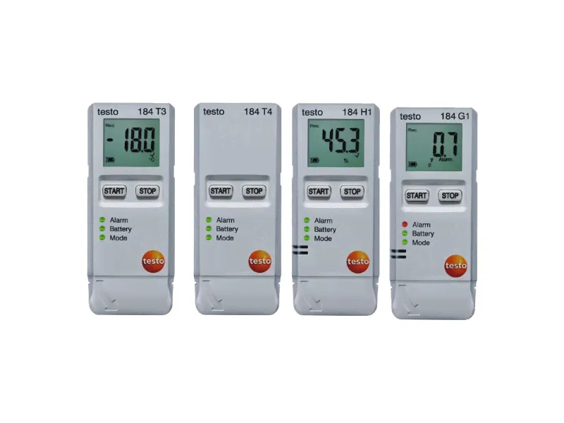 Поверка логгера Testo 184-H1-3