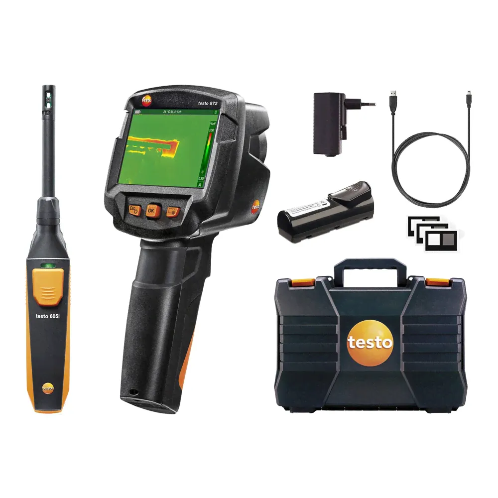 Тепловизор Testo 872 комплект с термогигрометром Testo 605i {0560 8724}