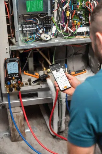 Цифровой манометрический коллектор Testo 557 s комплект 1 в кейсе [05645571]-4