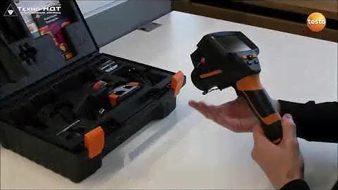 Testo 875i. Замена аккумулятора