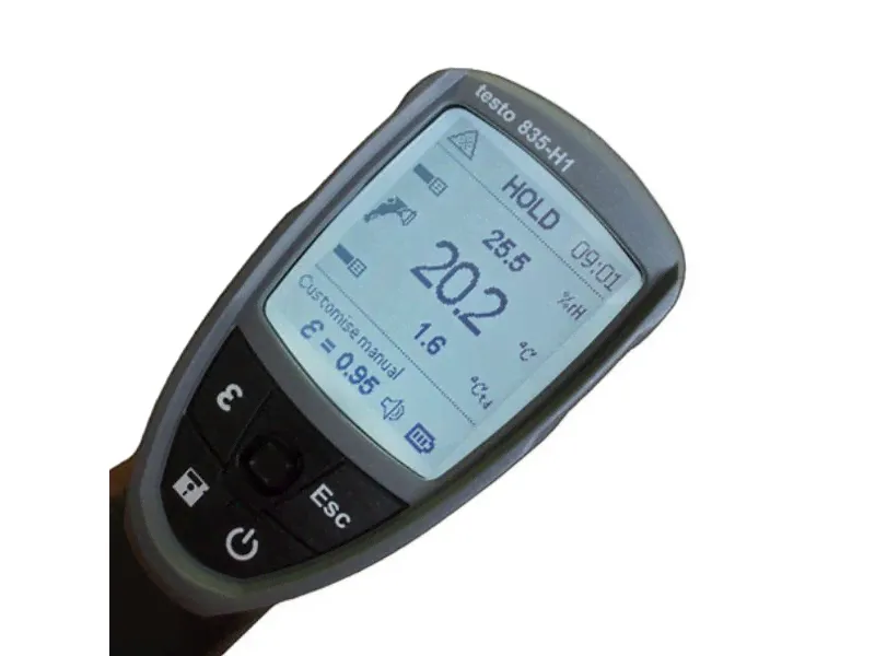 Поверка пирометра Testo 835-H1