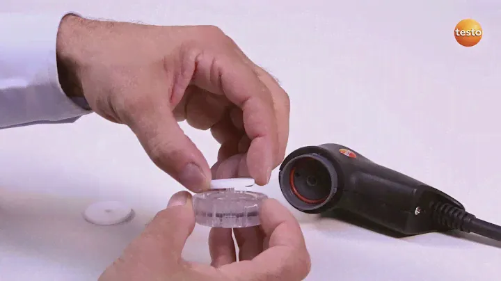 testo 340: Changing and cleaning modular gas sampling probe (10/12) | Be sure. Testo