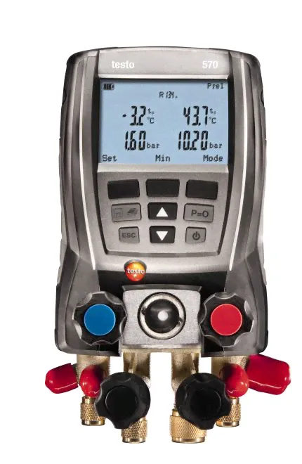 Цифровой манометрический коллектор Testo 570-2 комплект