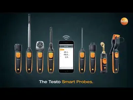 testo 115i - Термометр для труб (зажим), управляемый со смартфона