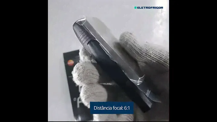 Termômetro digital infravermelho Testo 810 - Eletrofrigor Produtos
