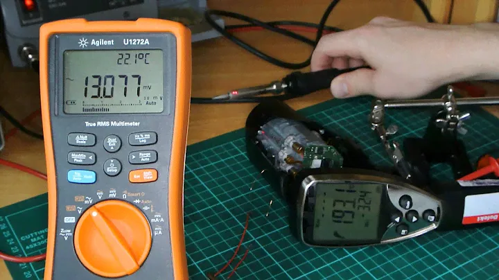 #1-1 Reparatur: testo 845 IR - Thermometer