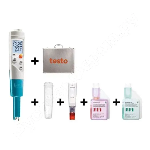 pН-метр testo 206-pH1 Полный комплект-0