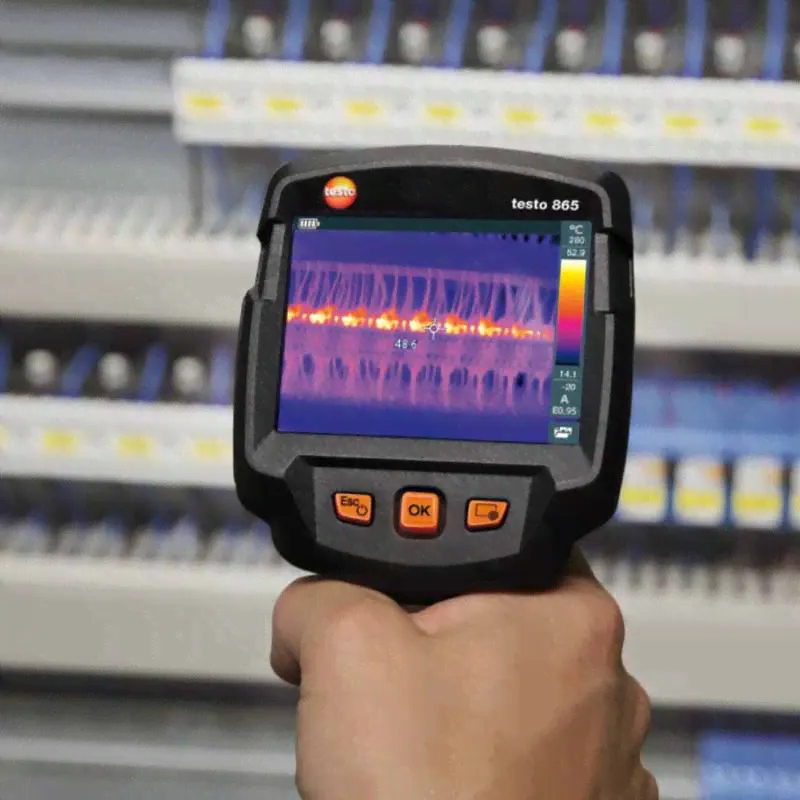 Тепловизор Testo 865 сертификат калибровки и кейс {0560 8650}-0
