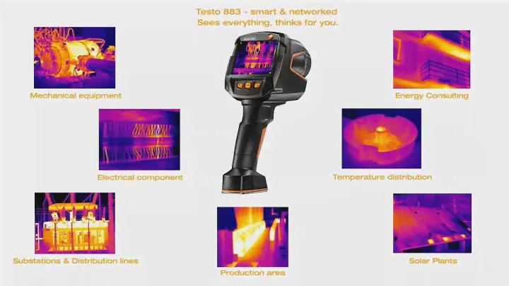 Testo 883 | Thermal Imaging Camera Applications and Uses