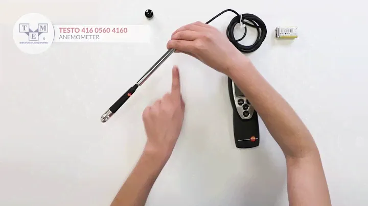 TESTO TESTO 416 0560 4160 - Anemometer - UNBOXING