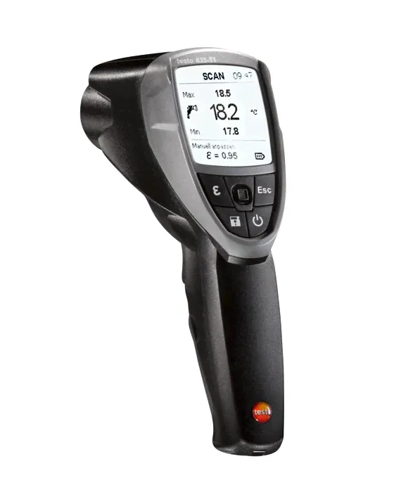 Testo 835-T1 Пирометр с 4-х точечным целеуказателем (оптика 50:1)-0