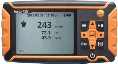 Электронный балометр Testo 420 [05634200]-0