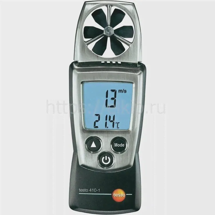 testo 410-1 - карманный анемометр с крыльчаткой-0
