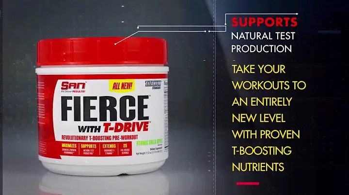 Revolutionary Testosterone-Boosting Pre-Workout for Aggressive Intensity, Strength & Muscle Drive